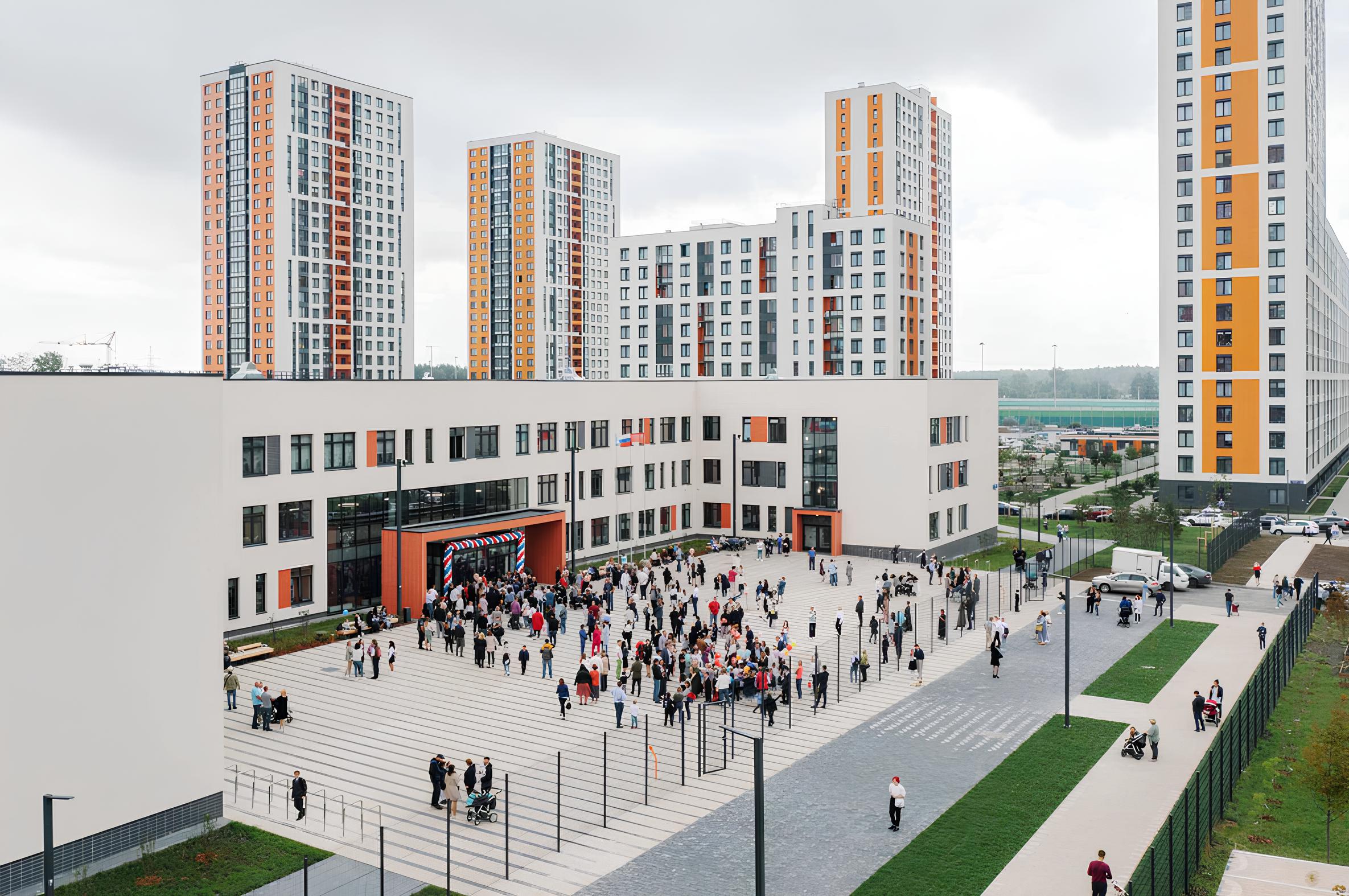 Благоустройство Школы ГК ПИК