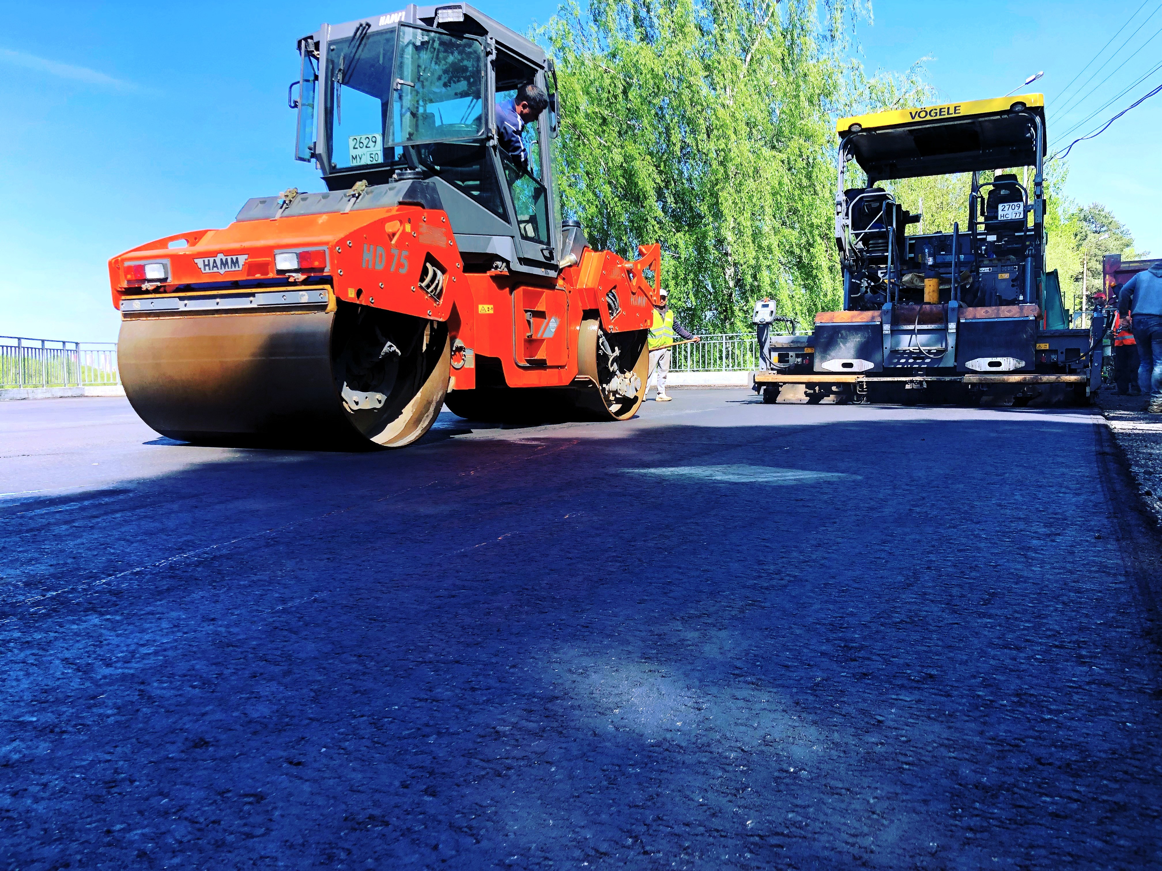 Ремонт дорог в АО "Мосводоканал" 